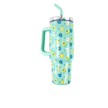 Load image into Gallery viewer, SIMPLY SOUTHERN FLOWER TUMBLER 40oz.
