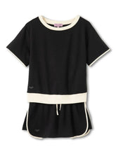 Load image into Gallery viewer, BLACK/IVORY ACTIVE - SKORT SET