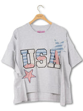 Load image into Gallery viewer, SIMPLY SOUTHERN USA PATCH TEE