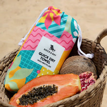 Load image into Gallery viewer, DOCK & BAY XL QUICK DRY BEACH TOWEL - GOOD TIMES & TAN LINES