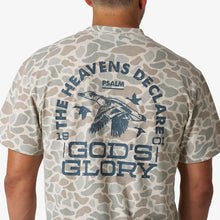 Load image into Gallery viewer, BURLEBO VINTAGE WASH TEE - GOD'S GLORY- CLASSIC DEER CAMO