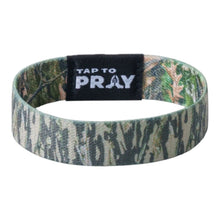 Load image into Gallery viewer, TAP TO PRAY™ WRISTBANDS - FOREST & TREE BARK CAMO