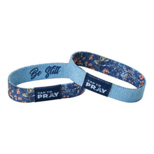 Load image into Gallery viewer, TAP TO PRAY™ WRISTBANDS - WILDFLOWER - BE STILL