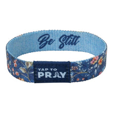 Load image into Gallery viewer, TAP TO PRAY™ WRISTBANDS - WILDFLOWER - BE STILL