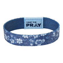 Load image into Gallery viewer, TAP TO PRAY™ WRISTBANDS - WILDFLOWER - JESUS IS LORD