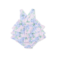 Load image into Gallery viewer, HYDRANGEAS RUFFLE SUNSUIT