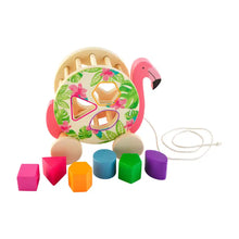 Load image into Gallery viewer, WOODEN SHAPE SORTER SET