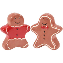 Load image into Gallery viewer, SALT & PEPPER SET GINGERBREAD