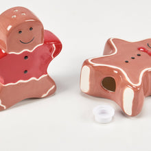 Load image into Gallery viewer, SALT & PEPPER SET GINGERBREAD