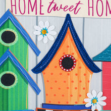 Load image into Gallery viewer, ORNATE BIRDHOUSES HOUSE FLAG