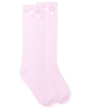 Load image into Gallery viewer, POINTELLE BOW KNEE SOCKS