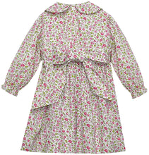 Load image into Gallery viewer, FUCHSIA PINK FLOWER CATE DRESS