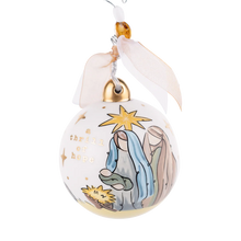 Load image into Gallery viewer, GOLD STAR THRILL OF HOPE ORNAMENT