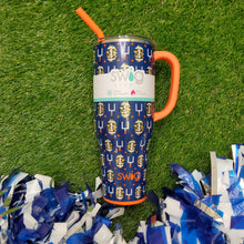 Load image into Gallery viewer, SWIG 40 OZ. MEGA MUG - TOUCHDOWN NAVY+ORANGE