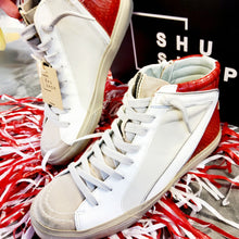 Load image into Gallery viewer, DARK RED SNAKE HIGH TOP - KIDS