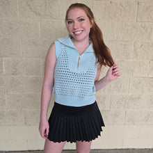 Load image into Gallery viewer, QUARTER ZIP SWEATER VEST - SPRING