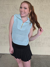 Load image into Gallery viewer, QUARTER ZIP SWEATER VEST - SPRING