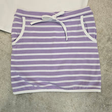 Load image into Gallery viewer, SAGE SKORT SET - PURPLE & WHITE