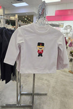 Load image into Gallery viewer, NUTCRACKER APPLIQUE L/S TEE