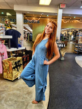 Load image into Gallery viewer, VIVIAN JUMPSUIT - BLUE