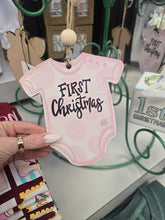 Load image into Gallery viewer, BABY FIRST ORNAMENTS - PINK