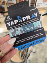 Load image into Gallery viewer, TAP TO PRAY™ WRISTBANDS - RIVER ROCK CAMO MINT