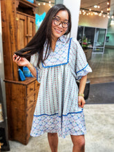 Load image into Gallery viewer, COASTAL PATCH DRESS