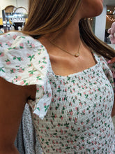 Load image into Gallery viewer, BLUSH BLOSSOM SMOCKED DRESS