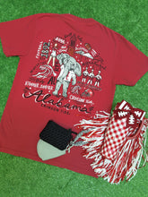 Load image into Gallery viewer, BIG AL COLLAGE TEE - CRIMSON