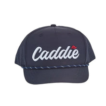 Load image into Gallery viewer, CADDIE PERFORMANCE ROPE HAT - NAVY/WHITE