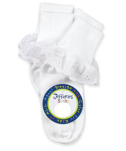 Load image into Gallery viewer, FANCY LACE AND EYELET LACE TURN CUFF