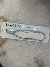 Load image into Gallery viewer, LOSE ME NOT SILVER PHONE WRISTLET