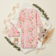 Load image into Gallery viewer, MAGNETIC ME - AINSLEE RUFFLE GOWN + HAT SET - PINK