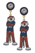 Load image into Gallery viewer, AUBURN AUBIE MASCOT EARRING