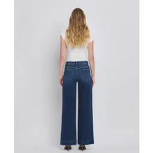 Load image into Gallery viewer, FLYING MONKEY HIGH RISE FRONT POCKET WIDE LEG JEANS