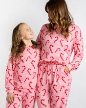 Load image into Gallery viewer, GIRLS CANDY CANE WISHES PAJAMAS