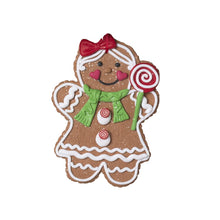 Load image into Gallery viewer, CLAY DOUGH GINGERBREAD BOY/GIRL ORNAMENTS