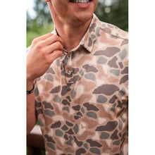 Load image into Gallery viewer, BURLEBO PERFORMANCE POLO - PINTAIL CAMO