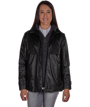 Load image into Gallery viewer, NEW ENGLAND RAIN JACKET - BLACK LEOPARD