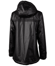 Load image into Gallery viewer, NEW ENGLAND RAIN JACKET - BLACK LEOPARD