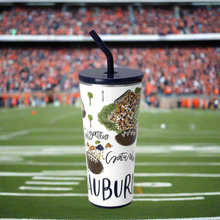 Load image into Gallery viewer, SATURDAYS IN AUBURN PARTY TUMBLER 32oz