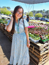Load image into Gallery viewer, FLORAL PRIM DRESS