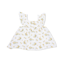 Load image into Gallery viewer, SUNSHINE ROSES PINAFORE BLOOMER