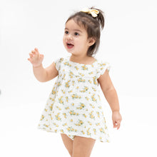 Load image into Gallery viewer, SUNSHINE ROSES PINAFORE BLOOMER