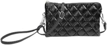 Load image into Gallery viewer, RILEY HIGH GLOSS QUILTED CROSSBODY