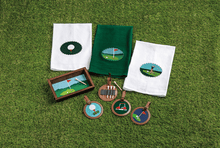 Load image into Gallery viewer, GOLF BALL NEEDLEPOINT TOWELS