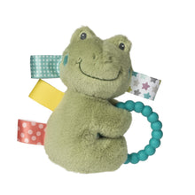 Load image into Gallery viewer, TAGGIES TEETHER RATTLE-PEEPERS FROG