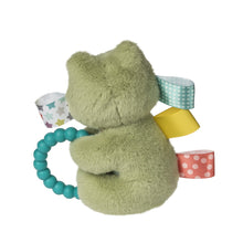 Load image into Gallery viewer, TAGGIES TEETHER RATTLE-PEEPERS FROG