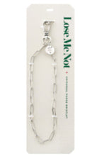 Load image into Gallery viewer, LOSE ME NOT SILVER PHONE WRISTLET