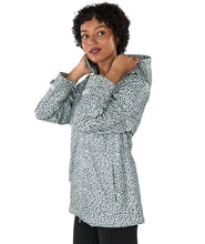 Load image into Gallery viewer, NEW ENGLAND RAIN JACKET - GREY SNOW LEOPARD